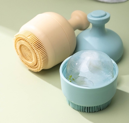 Massaggiatore a rotolo per viso, occhi e collo in silicone sostenibile