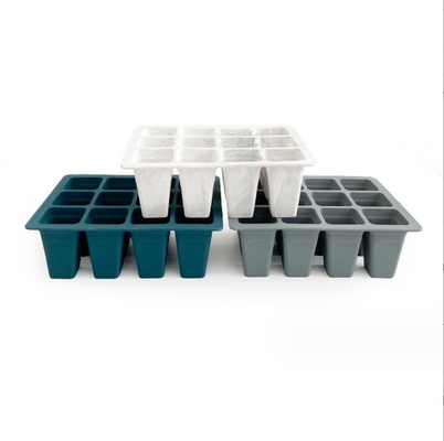 Tavolo da cucina in plastica di silicone riutilizzabile per la germinazione di vasi da fiori ecologici