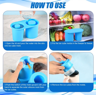 Ghiaccio in silicone estivo per fare stampi per la tazza Stanli