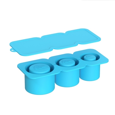 Strumenti per gelati 2024 Forme di ghiaccio a cilindro in silicone con coperchio e contenitore per frigorifero