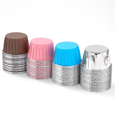 Forme di forno per muffin a tazza resistenti alle alte temperature Multicolore