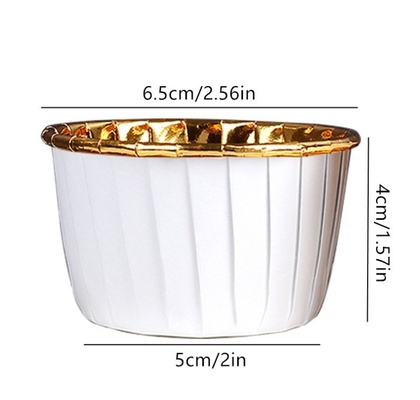 Forme di forno per muffin a tazza resistenti alle alte temperature Multicolore